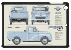 Morris Minor Pickup Series II 1954-56 Small Tablet Covers